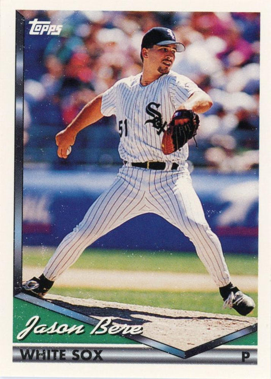 1994 Topps Jason Bere # 118 Chicago White Sox