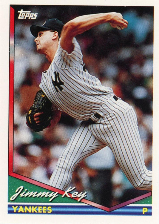 1994 Topps Jimmy Key # 120 New York Yankees