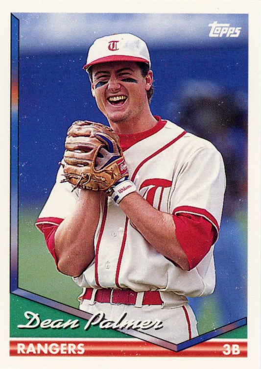 1994 Topps Dean Palmer # 136 Texas Rangers