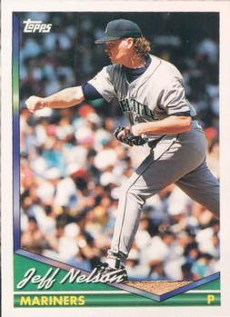 1994 Topps Jeff Nelson # 24 Seattle Mariners