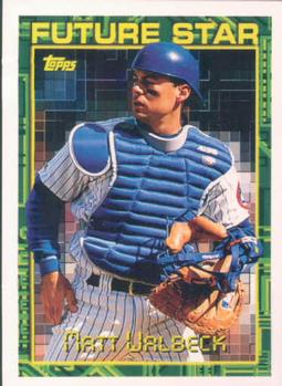 1994 Topps Matt Walbeck FS # 329 Chicago Cubs