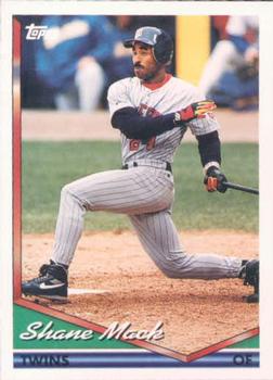 1994 Topps Shane Mack # 337 Minnesota Twins