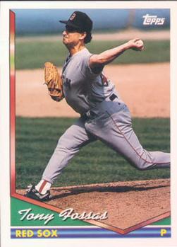 1994 Topps Tony Fossas # 378 Boston Red Sox
