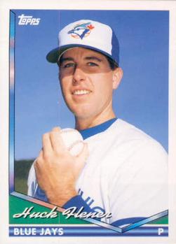 1994 Topps Huck Flener RC # 39 Toronto Blue Jays