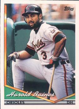 1994 Topps Harold Baines # 420 Baltimore Orioles