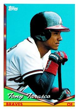 1994 Topps Tony Tarasco RC # 442 Atlanta Braves