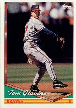 1994 Topps Tom Glavine # 475 Atlanta Braves