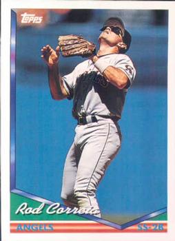 1994 Topps Rod Correia RC # 532 California Angels