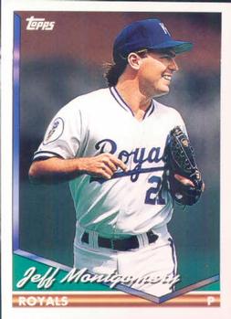 1994 Topps Jeff Montgomery # 535 Kansas City Royals