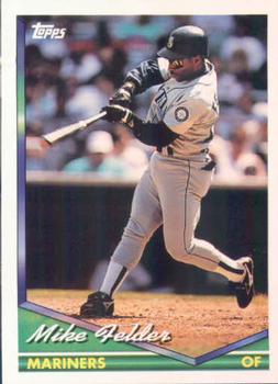 1994 Topps Mike Felder # 569 Seattle Mariners