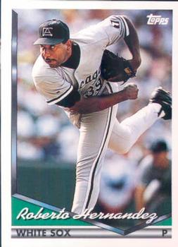 1994 Topps Roberto Hernandez # 572 Chicago White Sox