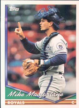 1994 Topps Mike Macfarlane # 578 Kansas City Royals
