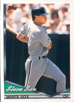 1994 Topps Steve Sax # 662 Chicago White Sox