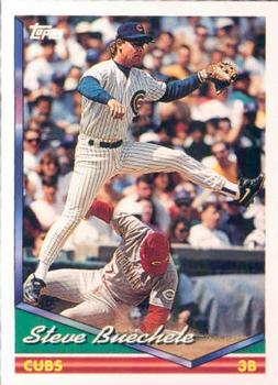 1994 Topps Steve Buechele # 666 Chicago Cubs