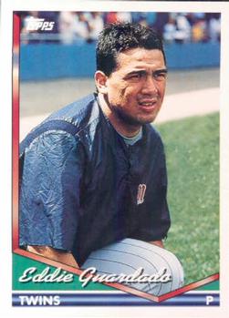1994 Topps Eddie Guardado RC # 677 Minnesota Twins