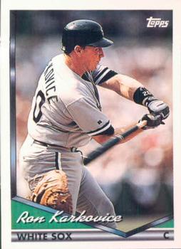 1994 Topps Ron Karkovice # 684 Chicago White Sox