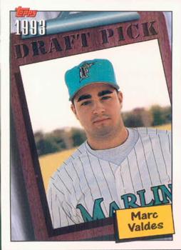 1994 Topps Marc Valdes DPK, RC # 750 Florida Marlins