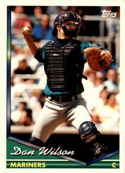 1994 Topps Traded Dan Wilson  3T Seattle Mariners