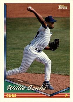 1994 Topps Traded Willie Banks  15T Chicago Cubs