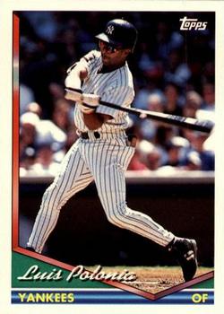 1994 Topps Traded Luis Polonia  20T New York Yankees