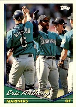 1994 Topps Traded Eric Anthony  27T Seattle Mariners