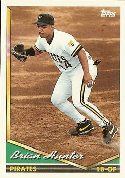 1994 Topps Traded Brian Hunter  39T Pittsburgh Pirates
