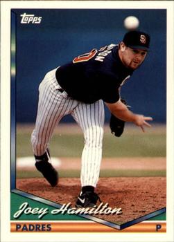 1994 Topps Traded Joey Hamilton  48T San Diego Padres