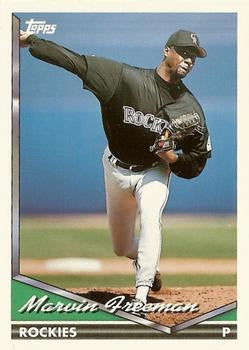 1994 Topps Traded Marvin Freeman  49T Colorado Rockies