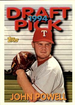 1994 Topps Traded John Powell DPK, RC  59T Texas Rangers