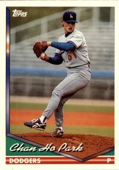 1994 Topps Traded Chan Ho Park RC  70T Los Angeles Dodgers