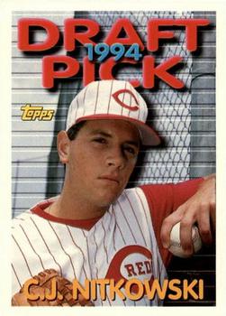 1994 Topps Traded C.J. Nitkowski DPK, RC  109T Cincinnati Reds