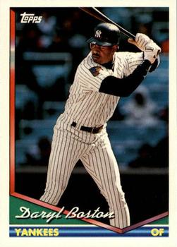 1994 Topps Traded Daryl Boston  114T New York Yankees