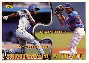 1994 Topps Traded Pedro Martinez / Delino Deshields AT  42T Montreal Expos / Los Angeles Dodgers
