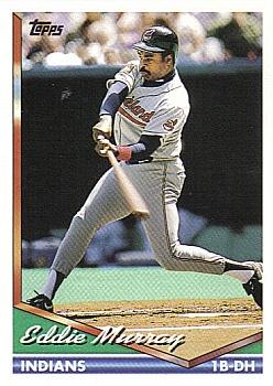1994 Topps Traded Eddie Murray  60T Cleveland Indians