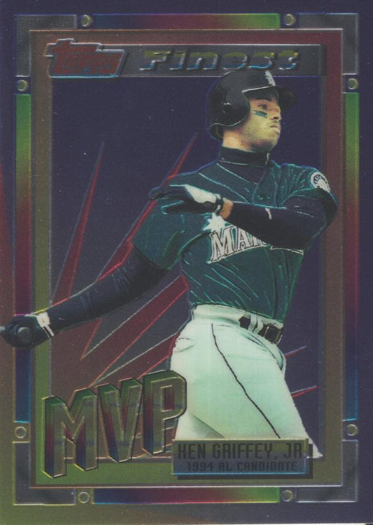 1994 Topps Finest Inserts Ken Griffey Jr. # 5 Seattle Mariners