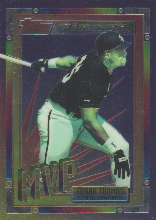 1994 Topps Finest Inserts Frank Thomas # 7 Chicago White Sox