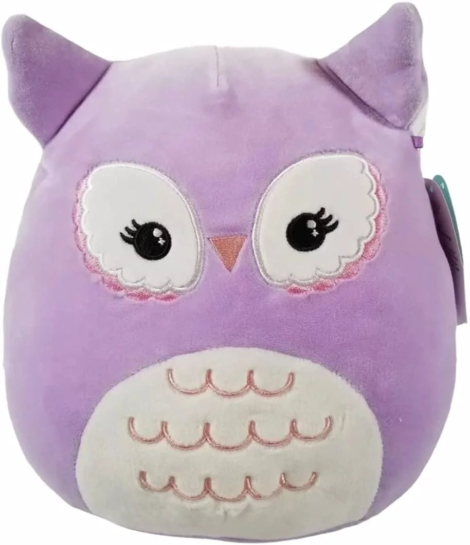 Squishmallows Miranda the Purple Owl 7" Stuffed Plush - walk-of-famesports