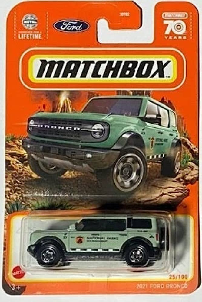 2023 Matchbox Mainline Cars 70 Years - Assorted Style to Choose - walk-of-famesports