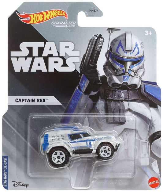Hot Wheels Character Star Wars Die-Cast Captain Rex