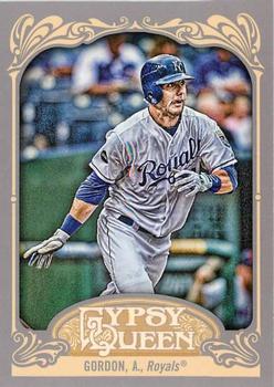 2012 Topps Gypsy Queen Alex Gordon  # 153 Kansas City Royals