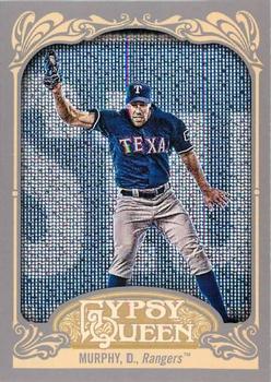 2012 Topps Gypsy Queen David Murphy  # 206 Texas Rangers