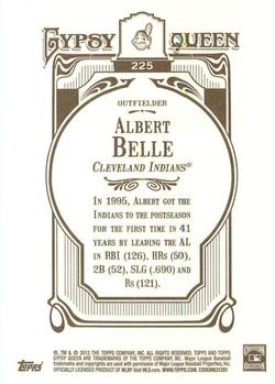 2012 Topps Gypsy Queen Albert Belle  # 225 Cleveland Indians