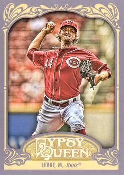 2012 Topps Gypsy Queen Mike Leake  # 283 Cincinnati Reds