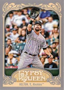 2012 Topps Gypsy Queen Todd Helton  # 284 Colorado Rockies