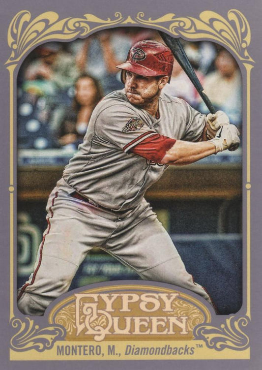 2012 Topps Gypsy Queen Miguel Montero  # 14 Arizona Diamondbacks