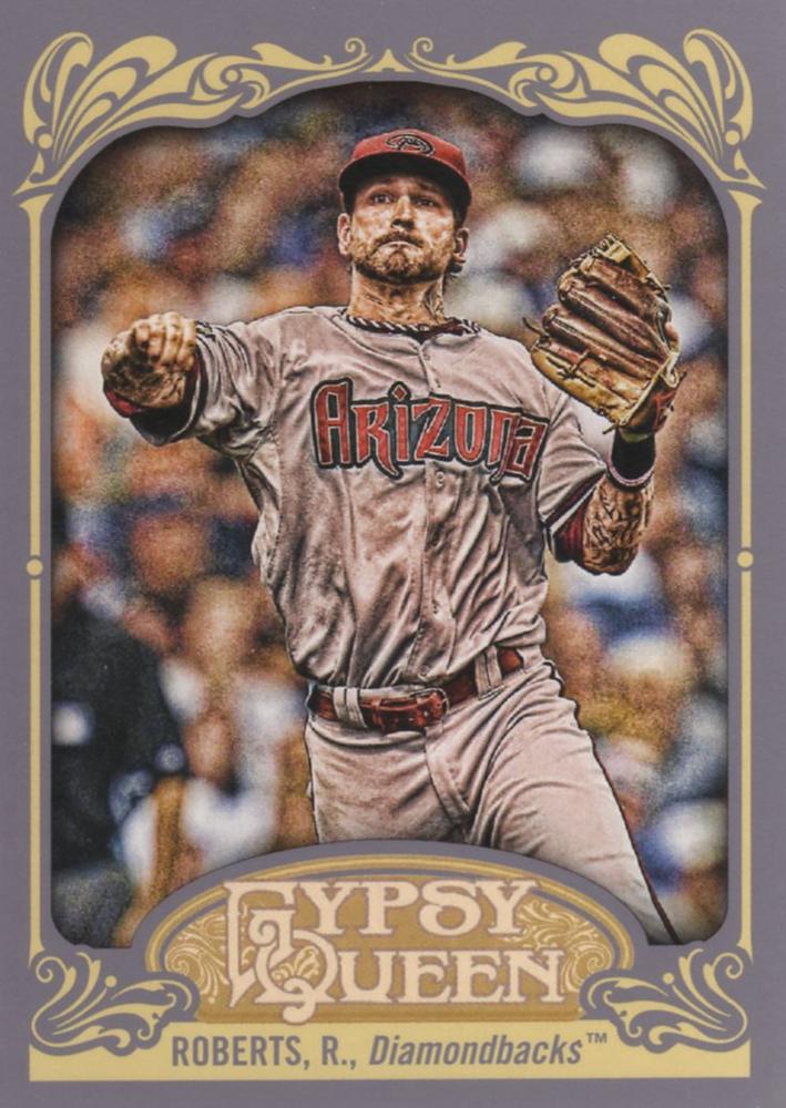 2012 Topps Gypsy Queen Ryan Roberts  # 29 Arizona Diamondbacks