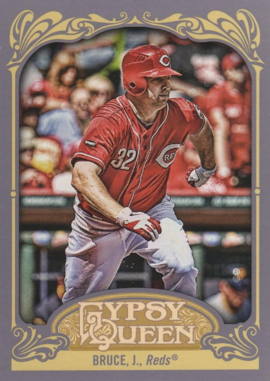 2012 Topps Gypsy Queen Jay Bruce  # 48 Cincinnati Reds