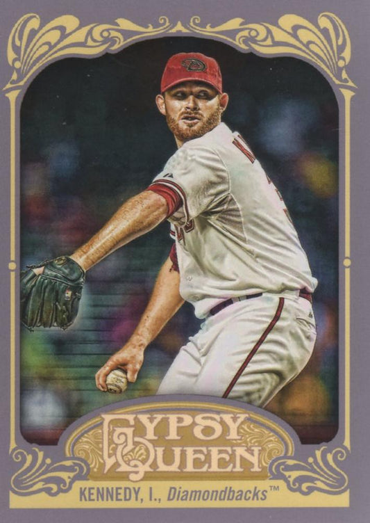 2012 Topps Gypsy Queen Ian Kennedy  # 71a Arizona Diamondbacks