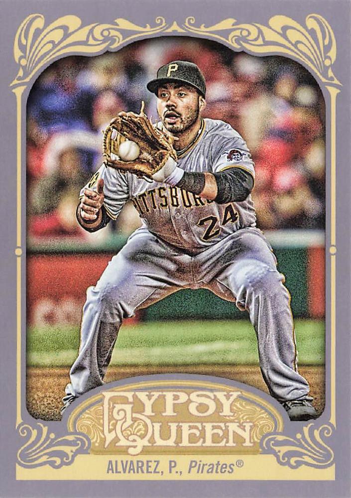 2012 Topps Gypsy Queen Pedro Alvarez  # 102 Pittsburgh Pirates