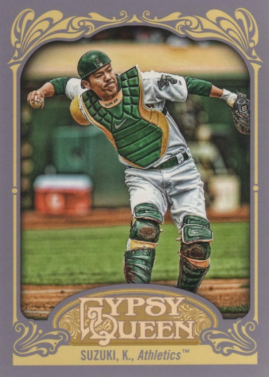 2012 Topps Gypsy Queen Kurt Suzuki  # 115 Oakland Athletics